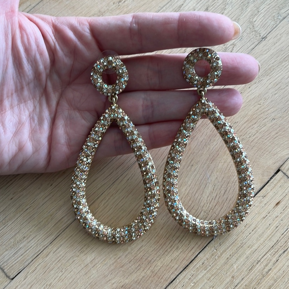 Bauble Bar Gold Tone Earrings